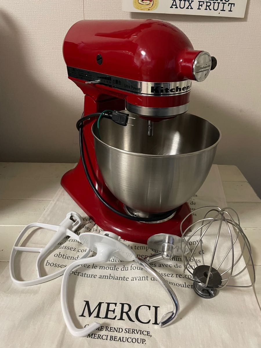 新品即納／ KitchenAid (キッチンエイド) スタンドミキサー4 8リットル