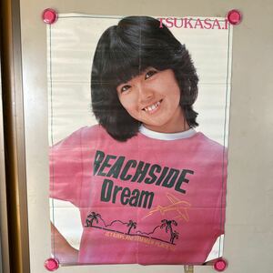 (11)* Showa Retro *Tsukasa.i/ Ito Tsukasa * that time thing * including in a package possible * approximately 51.5cmx73cm* poster * photograph * folding .... send.