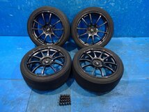 ADVAN RACING RZ 18inch 8J ＋47 5穴 PCD100 アルミホイール ヨコハマ アドバンレーシング アルミナット付　軽量 鍛造_画像1