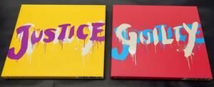 GLAY GUILTY CD+DVD / JUSTICE CD+DVD セット