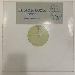 【12inch レコード】DJ Harvey 「Love Hotel E.P. 2」 ※ Black Cock Records / BK 017 /