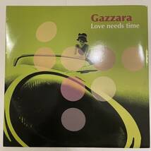 【12inch レコード】Gazzara 「Love Needs Time」Ritmica Records / RIT 023_画像1