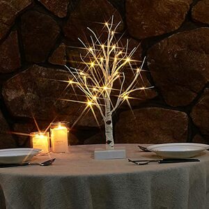 シラカバ ツリー LED イルミネーション ブランチツリー ライト 45cm クリスマス 飾り