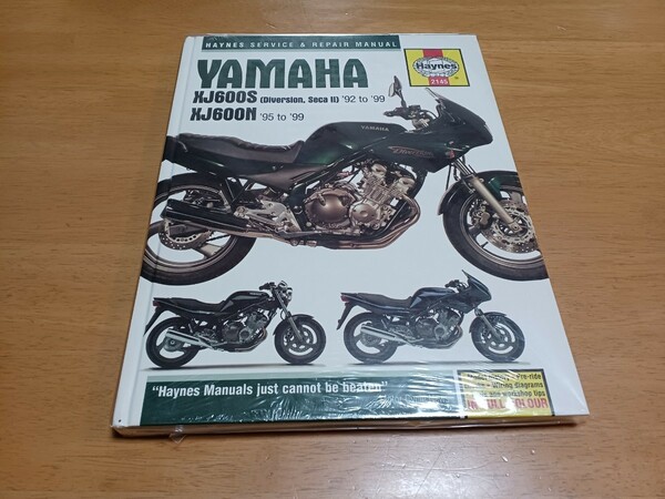 ■未開封/即決送料無料■ヘインズHaynesヤマハYAMAHA XJ600S(Diversion.Seca2)1992-1999/600N 1995-1999サービス&リペアマニュアル 整備書