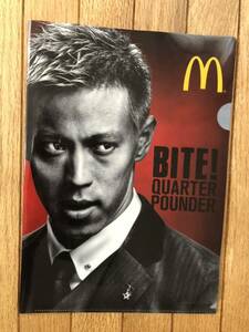 クリアファイル 本田圭佑マクドナルド