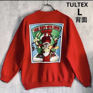 TULTEX тренировочный красный L футболка 