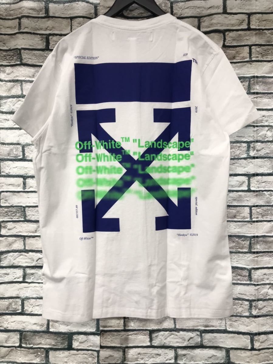 OFF WHITE オフホワイト ロンT クロスアロー 背面ロゴ 付属品あり 本物