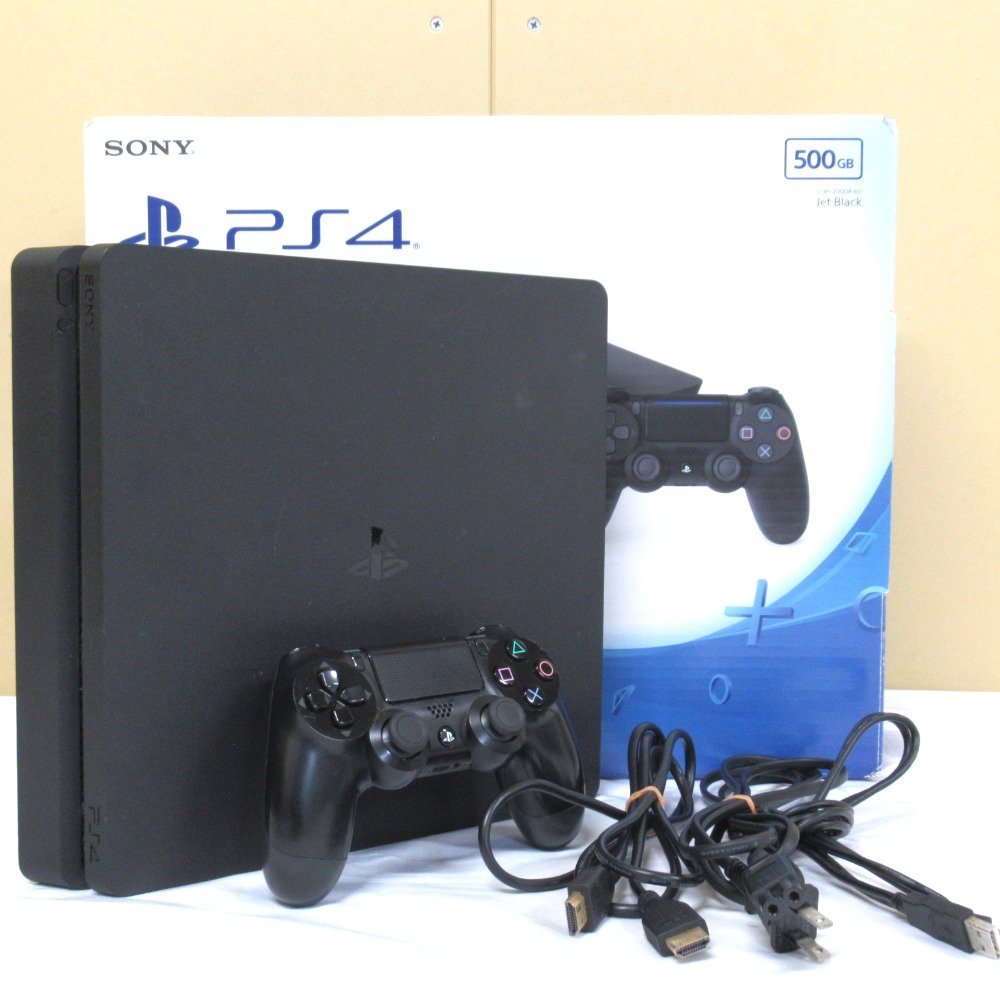 PS4プレイステーション4本体 500GB中古セット動作品 海外製 家庭用