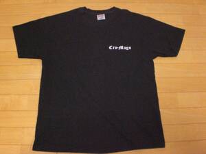 当時物 90s CRO-MAGS クロマグス Tシャツ BAD BRAINS MINOR THREAT GORILLA BISCUITS BREAKDOWN SHEER TERROR MADBALL AGNOSTIC FRONT H2O