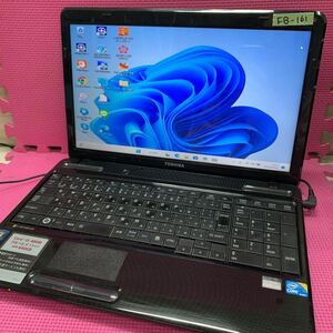 管理番号 FB- 161 ノートPC TOSHIBA PT35036ASFB core i5メモリ4GB HDD320GB Windows11搭載　Windows10に変更可　激安