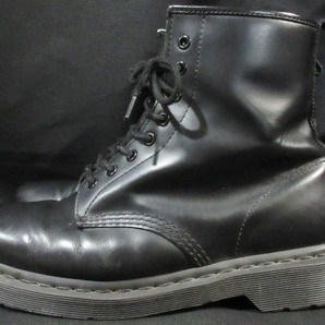 定価29,700円 ドクターマーチン Dr. Martens 1460 MONO 8ホール ブラックレザー ブーツ 黒 SMOOTHの画像2