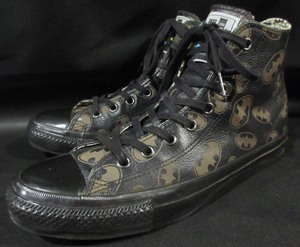 コンバース × バットマン チャックテイラー オールスター レザースニーカー CONVERSE BAT MAN ALL STAR HI