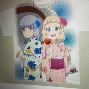 newgame Tシャツ あおっち&ねねっち 浴衣 フルグラTシャツ