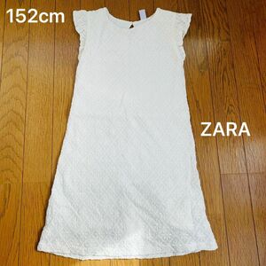 ZARA Kids コットン100% 刺繍ワンピース