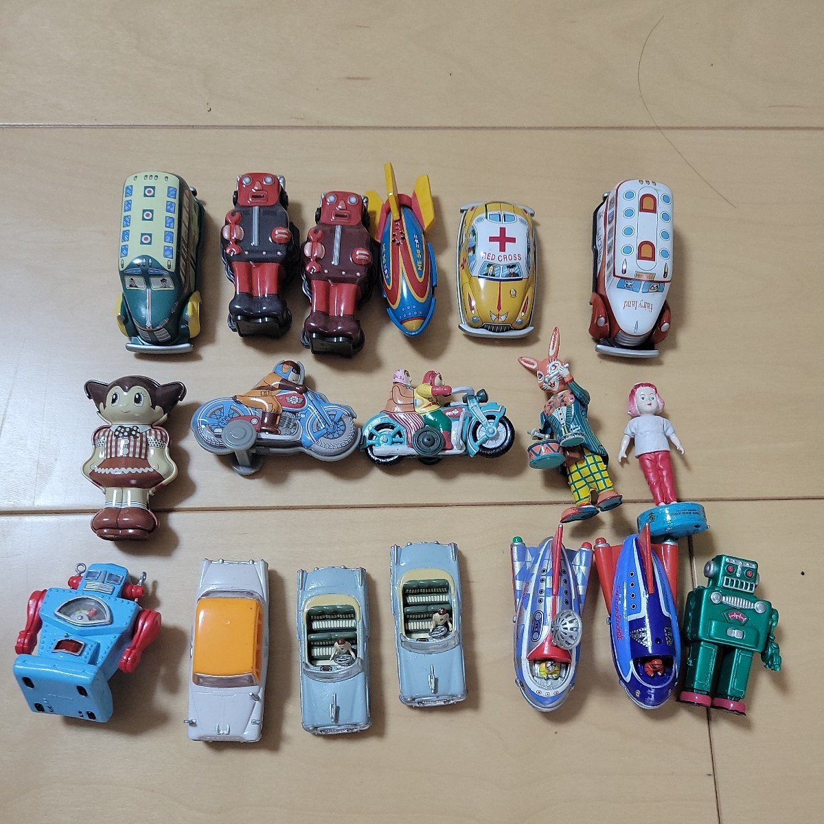 売り切り商品 - ブリキの玩具『乳製品専用トレーラートラックセット 
