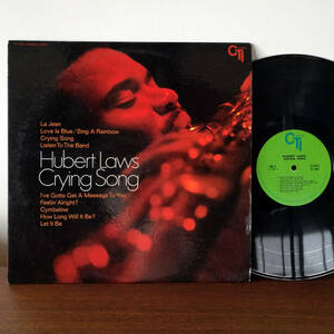 ★LP Hubert Laws / Crying Song '69 US Original_CTI Green Labels
