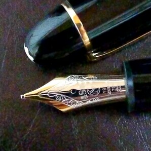 【極上品】 モンブラン 149 万年筆 吸入式 字幅B 太字 ニブ 18k 18金 MONTBLANC マイスターシュテュックの画像1