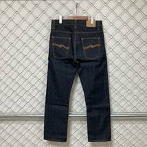 Nudie Jeans ヌーディージーンズ ボタンフライ デニムパンツ ジーンズ 30×32 未着用 美品_画像4