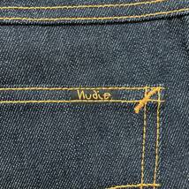 Nudie Jeans ヌーディージーンズ ボタンフライ デニムパンツ ジーンズ 30×32 未着用 美品_画像6