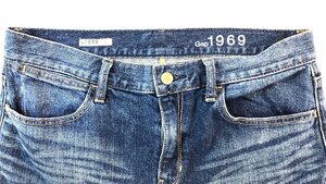 GAP 1969 デニムロングスカート インディゴ サイズL W82ぐらい 古着 レディース JL-1 20230323