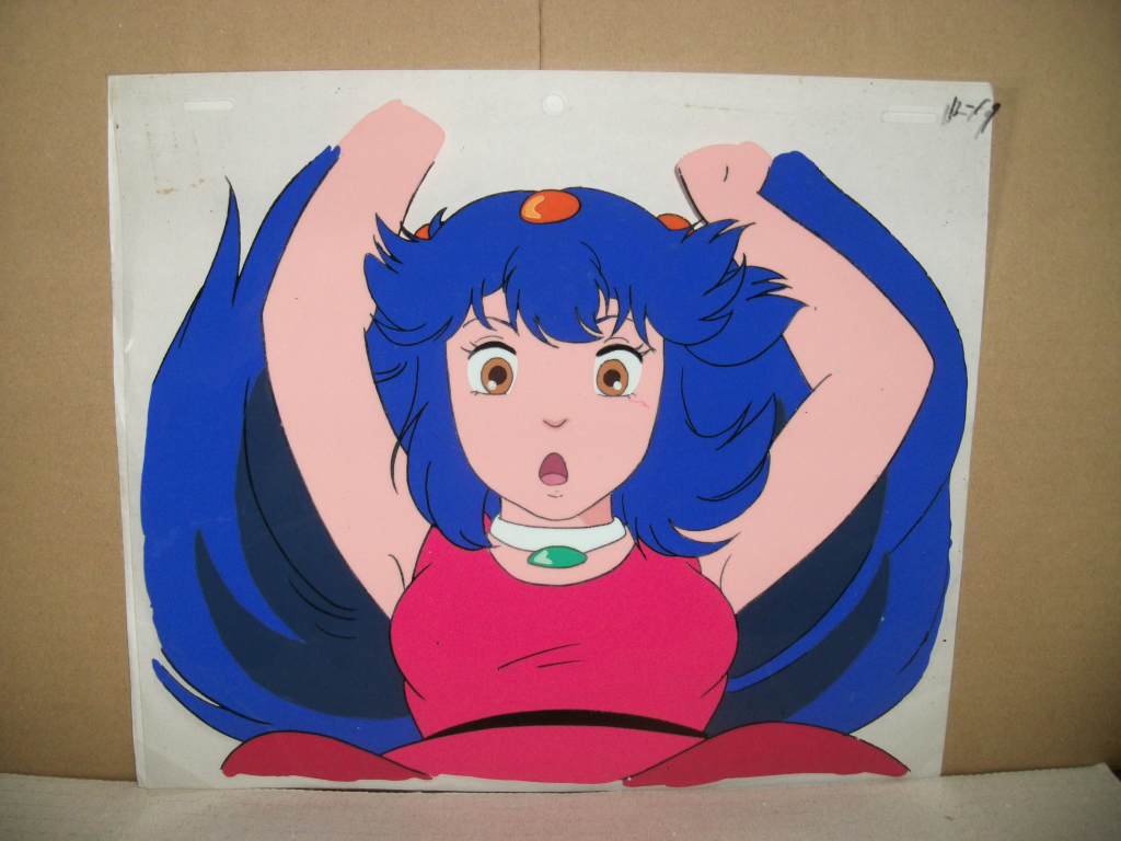 アニメ セル画 「タイムボカン」丹平、ワルサー、タイムメカブトン 3枚