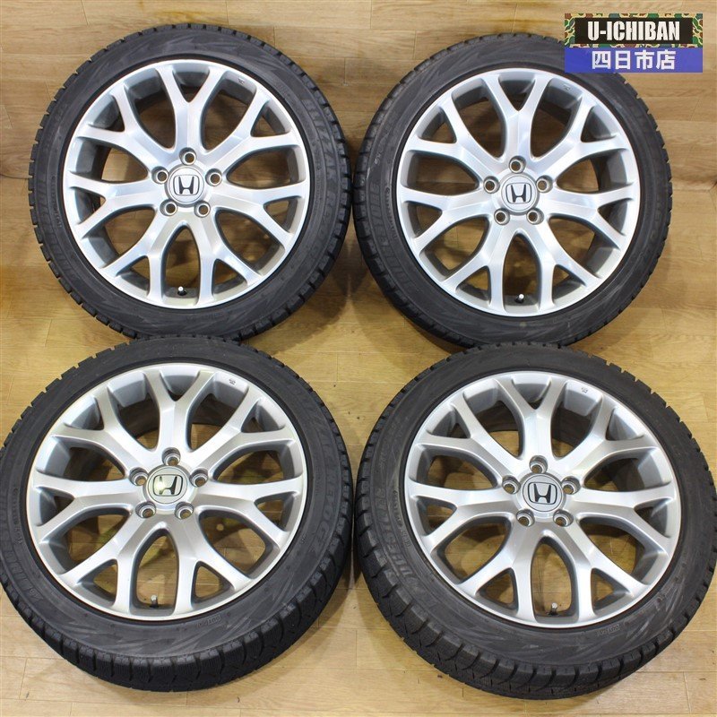 HONDAオデッセイ純正 17インチ×7J +55 PCD 114.3 5穴 タイヤ/ホイール