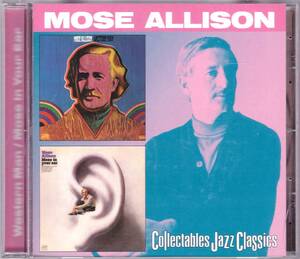 ☆MOSE ALLISON(モーズ・アリソン)/Western Man!＆Mose In Your Man『71年＆72年発表の超大名盤２in１』◆世界初CD化＆廃盤レア◇同梱可能