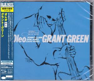 ★GRANT GREEN(グラント・グリーン)/OLEO+1◇62年録音の超大名盤◆激レアな完全生産限定盤＆高音質のSHM-CD仕様＆貴重な『未開封の新品』