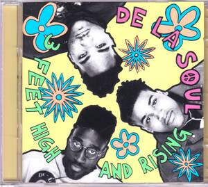 ☆DE LA SOUL(デ・ラ・ソウル)/3 Feet High And Rising◆89年発表の歴史的大名盤◇激レアな14曲を追加収録したボーナスCD付き2枚組セット★