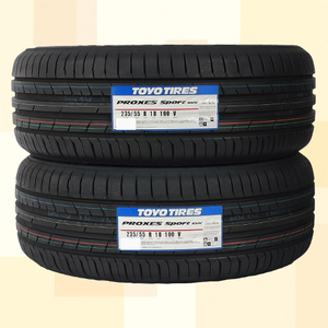 235/55R18 100V TOYO トーヨー プロクセス スポーツ PROXES SPORT SUV 23年製 正規品 2本送料税込 \33,600より 1