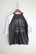 80's GENESIS “Three Sides Live" Raglan Sleeve Tee ジェネシス/スリーサイズライヴデザイン/ラグラン/バンドT/L_画像3