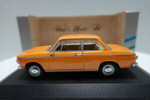 レア銀箱PMA 1/43 BMW 1600-2 orange ☆☆ 05-230318