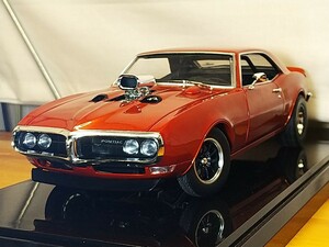 1/18 ACME ファイヤーバード Drag Outlaw メタリックオレンジ　開閉可動多数あり　ドラッグレース用パーツ付属