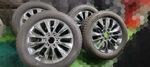 トヨタ　ランドクルーザー純正ホイール４本　スタッドレス　300ZX　ランクル300　DUNLOP　　_画像1