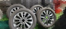 トヨタ　ランドクルーザー純正ホイール４本　スタッドレス　300ZX　ランクル300　DUNLOP　　_画像2