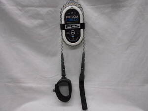 FCS FREEDOM HELIX LEASH COMP 6' NUTU/BLK