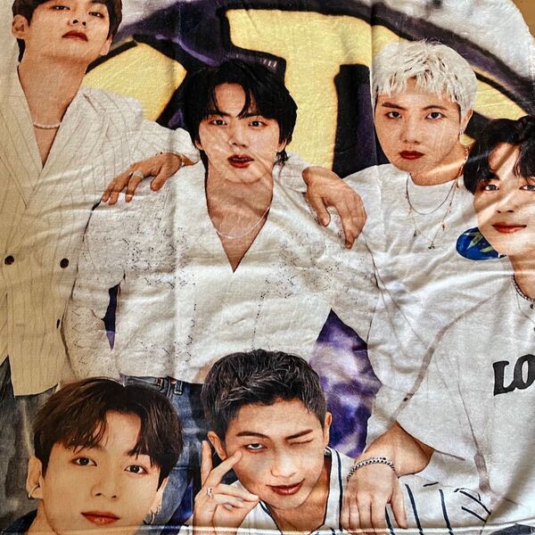 BTS メンバー フランネルブランケット