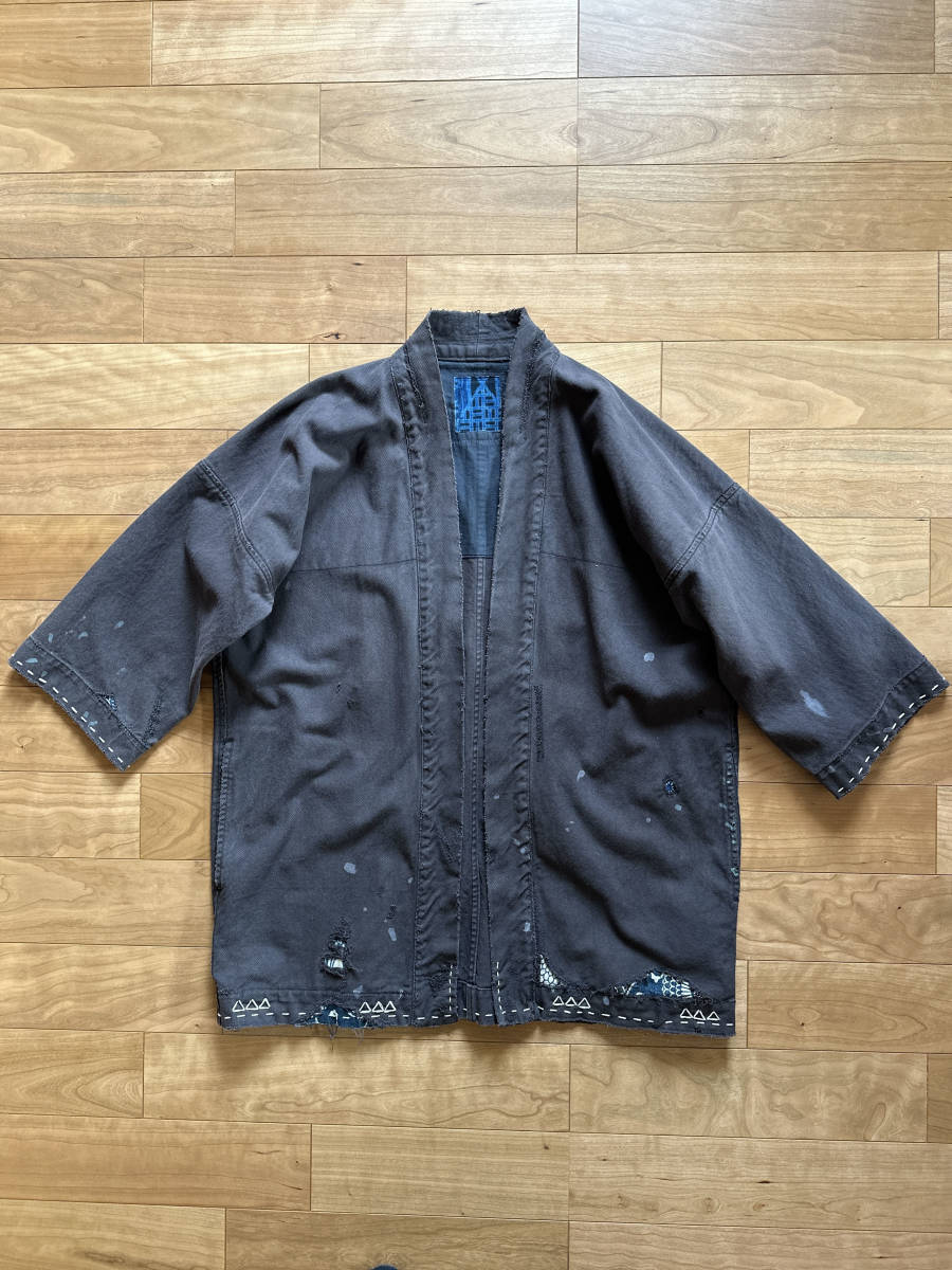 【5％OFF】 visvim lhamo kiyari kimono sanjuro コート ノーカラージャケット