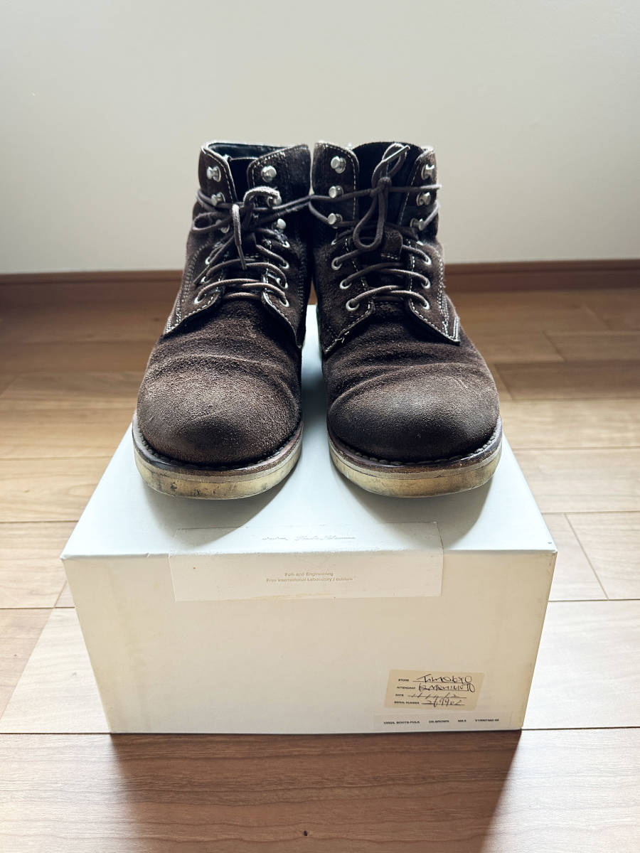2極タイプ visvim ビズビム 16SS FIL 限定 BRIGADIER BOOTS