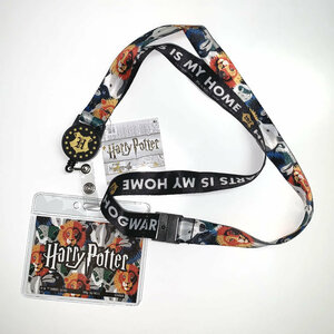 Harry Potter( Harry *pota-) Hogwarts ( ho gwa-tsu) neck cord stretch . reel & card holder attaching 