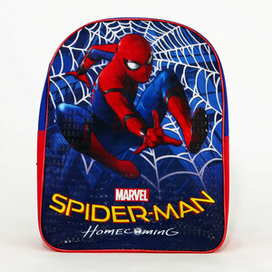 MARVEL (マーベル) スパイダーマン ブルー×レッド リュックサック バックパック 通園 通学 遠足