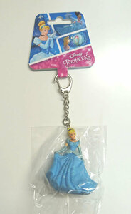 【訳あり商品】Disney (ディズニー) プリンセス Cinderella (シンデレラ) PVC Figural Keyring フィギュアタイプ キーホルダー
