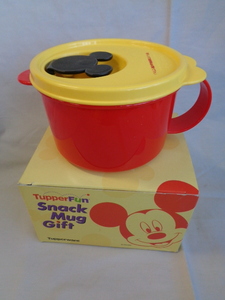 タッパーウェア Tupperfun Snack Mug Gift タッパーファン スナックマグギフト ミッキー h37