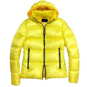 定価6.5万 junhashimoto SOFT NYLON 3WAY DOWN BLOUSON 5 YELLOW　ジュンハシモト　ソフトナイロン３WAYダウンジャケット ブルゾン akm wjk