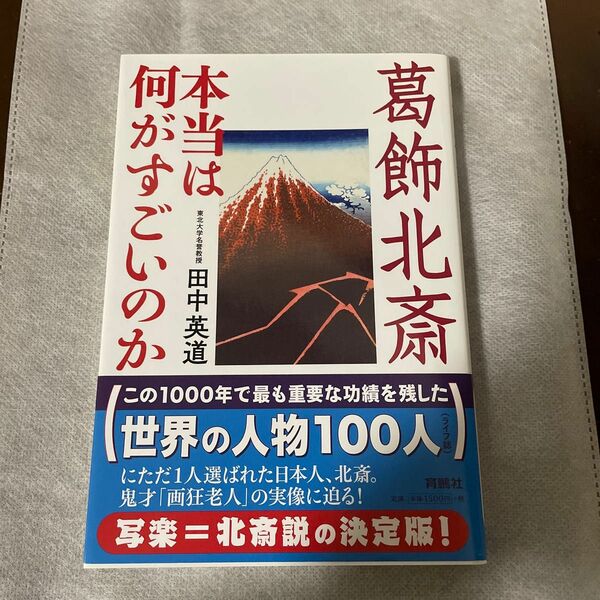 葛飾北斎　本当は何がすごいのか【新品未読】