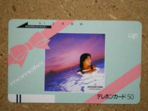 kikut・菊池桃子 110-12593 ADVENTURE レコ協 抽プレ テレカ