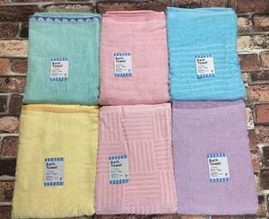  free shipping![ image from 2 sheets set ] all season on sale! cotton 100% type pushed . pattern entering bath towel 