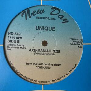 Unique Pure Dynamite b/w Axe-Maniac 12” 89の画像1