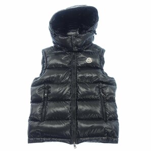 新品同様◆モンクレール ダウンベスト LACET ジレ ブラック メンズ 1 MONCLER【AFA19】の画像1