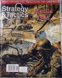 DG/STRATEGY&TACTICS NO.246 MANILA 1945/駒未切断/日本語訳無し